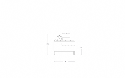 Dimensoes do produto sof quadro